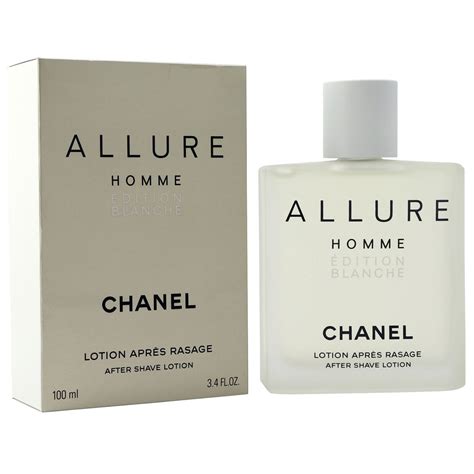 chanel allure homme edition blanche after shave 100 ml|chanel allure homme aftershave balm.